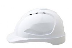 White Safety Cap